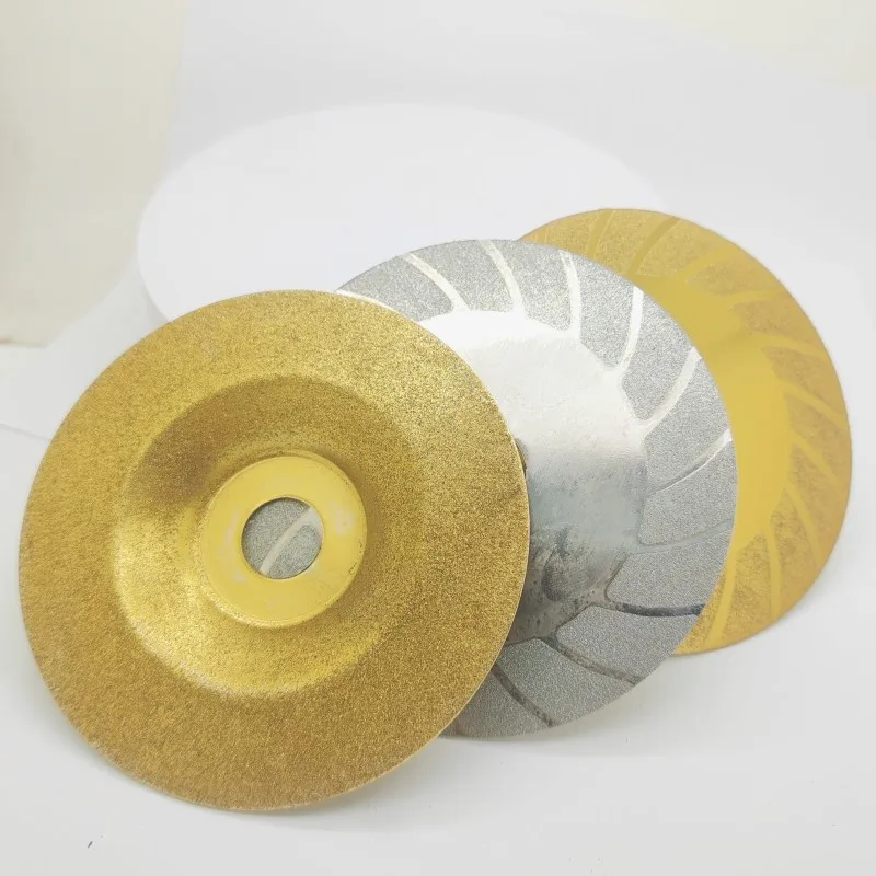4 Inch 100mm Diamond Cutting Grinding Disc Saw Blades Coated Diamond Wheel For Glass Jade Stone Ceramics Double Side