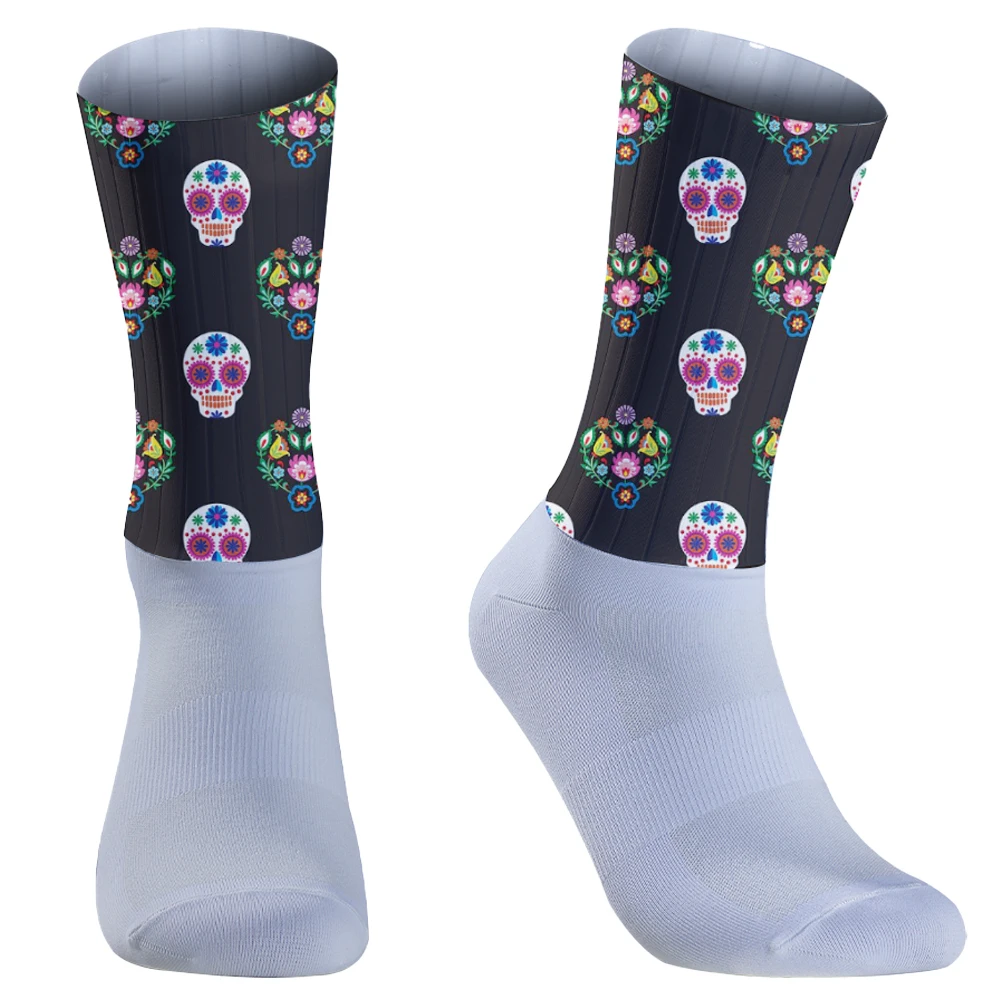 2024 Nieuwe Halloween Wielersokken Mannen Sokken Lange Cosplay Sok Anime Street Skateboarding Sock Hiphop Heren Sokken