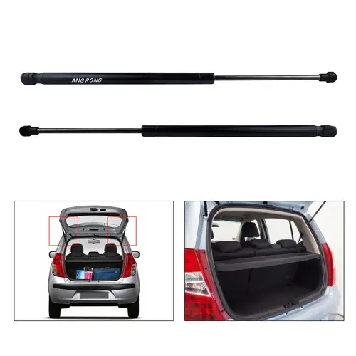 Imagen 1 del producto 1 par de puntales de soporte de Gas para maletero de puerta trasera para Hyundai i10 Hatchback I 2008-13