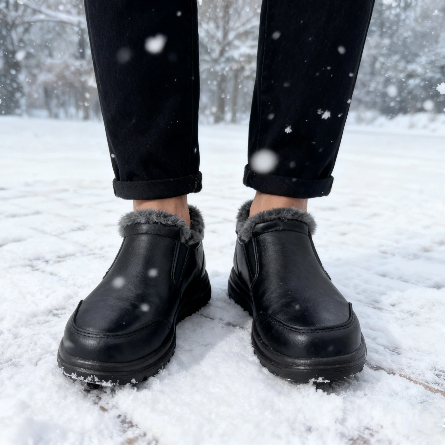 Herren-Winterstiefel mit Kunst – Men Shoes Online Bewertung und Preis