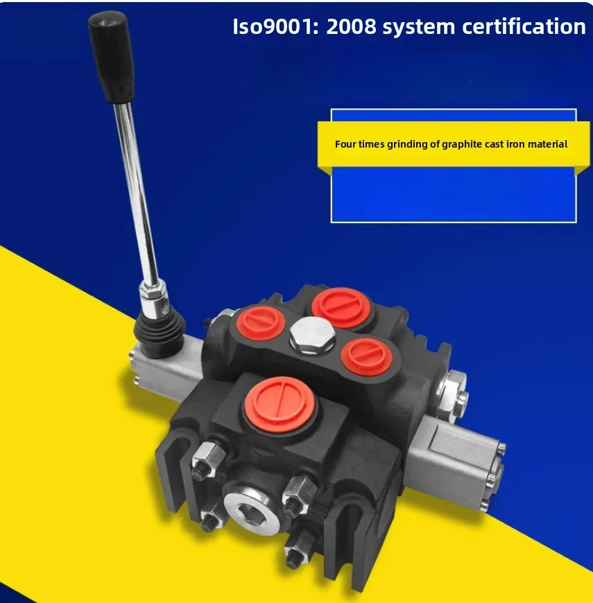 DCV140/Large Flow High Pressure Mountain Mining Drilling Rig Special Manual Hydraulic Multi-way Directional Valve Distributor