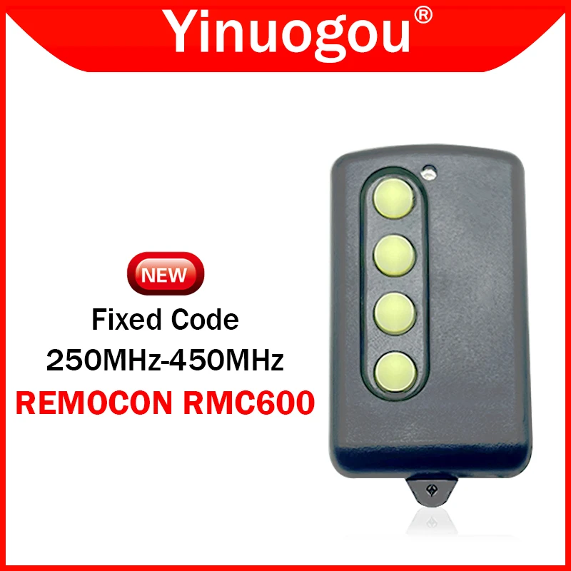 

Adjustable Frequenecy REMOCON RMC600 RMC-600 LRT-1 RMC610 RMC555 250MHz-450MHz Fixed Code Garage Door Remote Control Duplicator