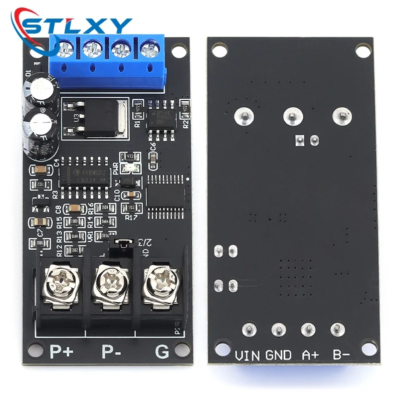 Stlxy PT100/RTD/Thermocouple Temperature Transmitter Module with RS485 MODBUS RTU Interface, Wide Voltage DC 8-25V