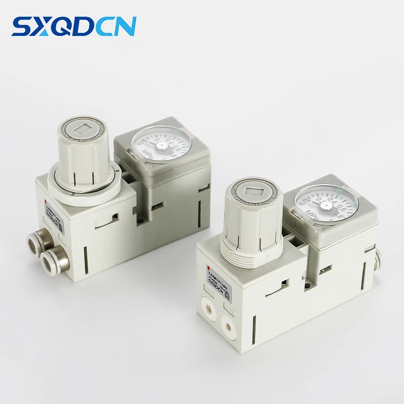 Pneumatic Small Compact Design Pressure Regulator Durable Small Pressure Regulating Valve ARM10F1-08G