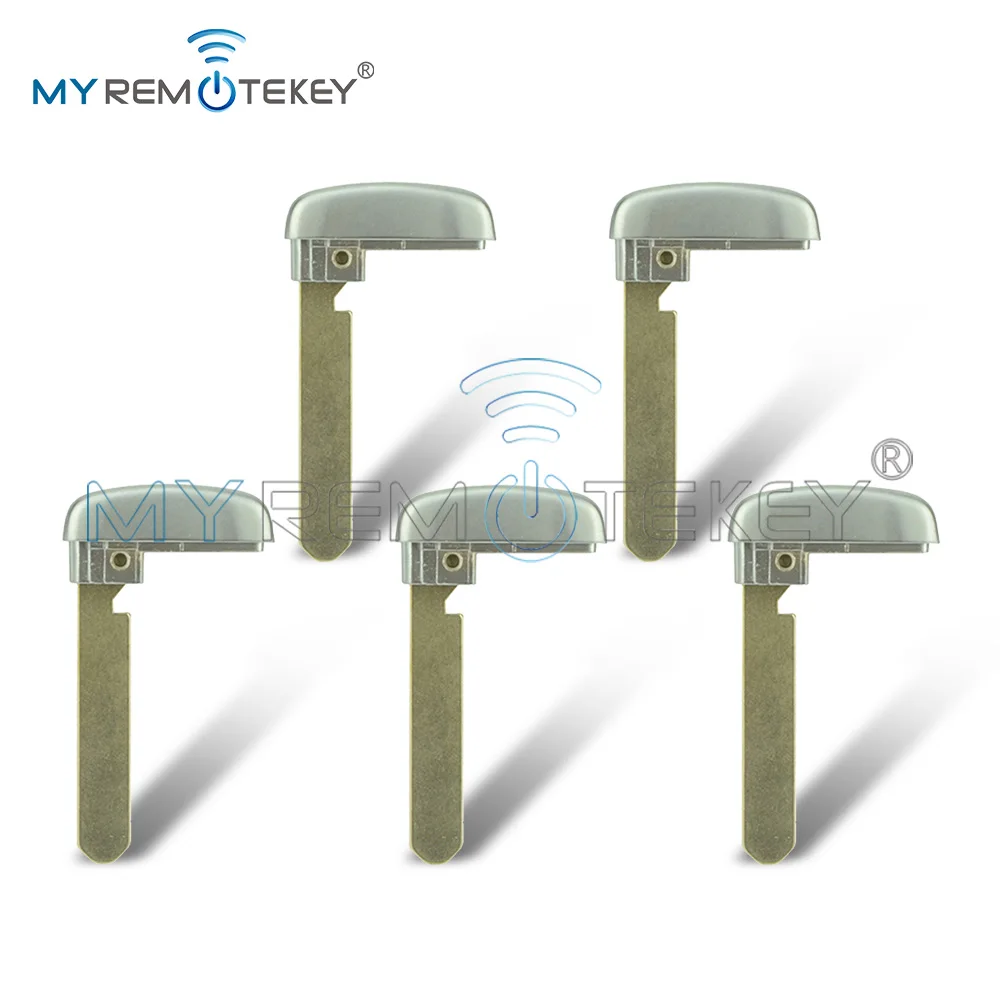 Remtekey Smart Emergency Key Blade Blank 5pcs For Acura 2014 2015 RLX KR5V1X New Type FCC 35118TY2A00