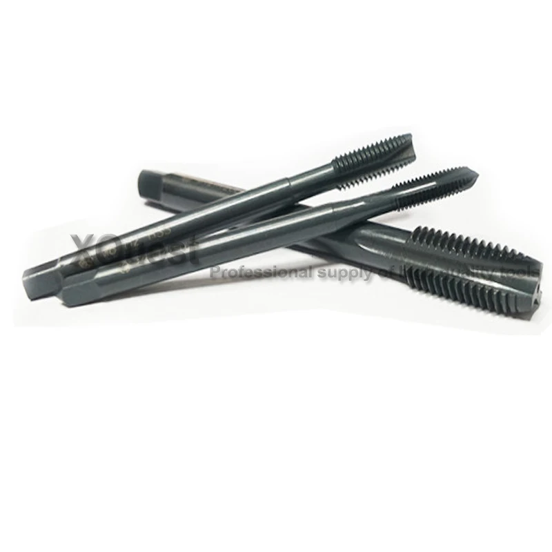 XQuest HSS VAP Long Shank Spiral Flute Taps M3 M4 M5 M6 M8 100MM machine cutting extended handle Spiral Point Tap M10 M12 120MM