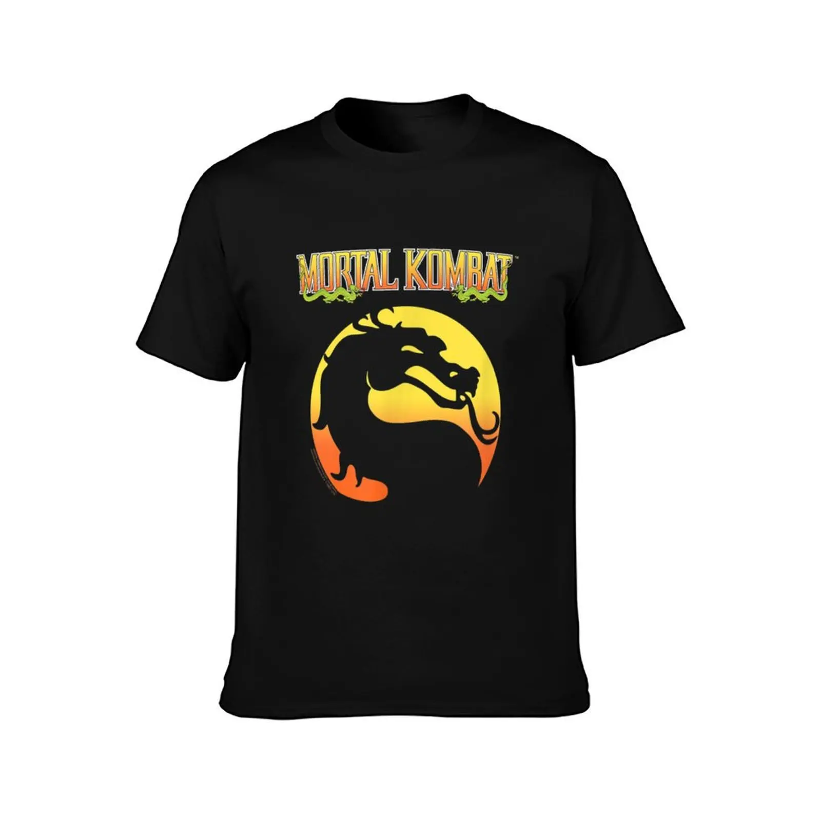 Mortal Kombat Klassic Logo T-Shirt shirts graphic heavyweights for a boy clothing for men