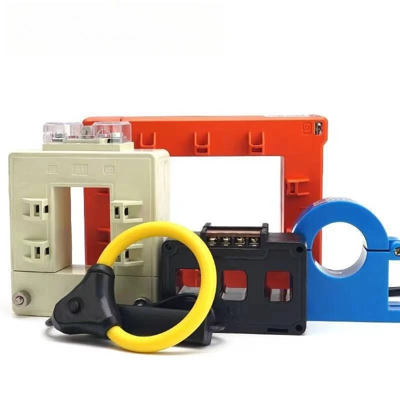 Split Core Current Transformer 100-2500/5A Open Type AC Current Sensor for Three-phase Energy Meter Measurement