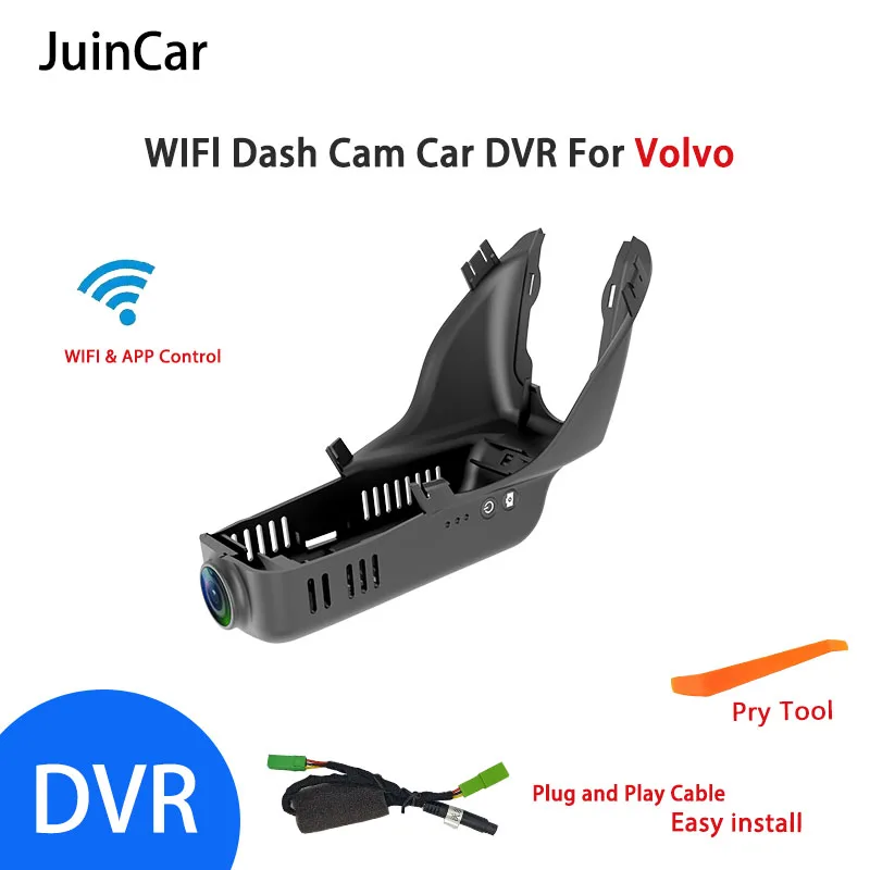 

1K 2K 4K Car DVR Dash Cam Plug And Play 24H Driving Recorder Dashcam For Volvo S60 S80 V40 V60 V70 XC60 XC40 XC70 XC90 S40 S90