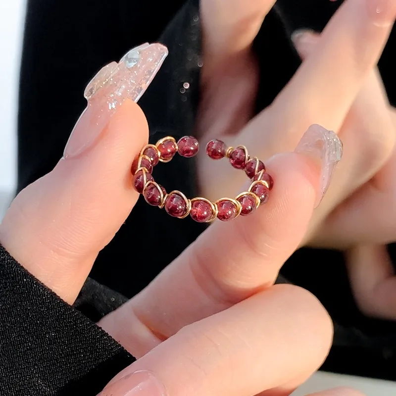Vintage Unique Pinky Ring for Women, High‑Grade Special Design Fashion Finger Ornaments for Daily & Occasion Wear