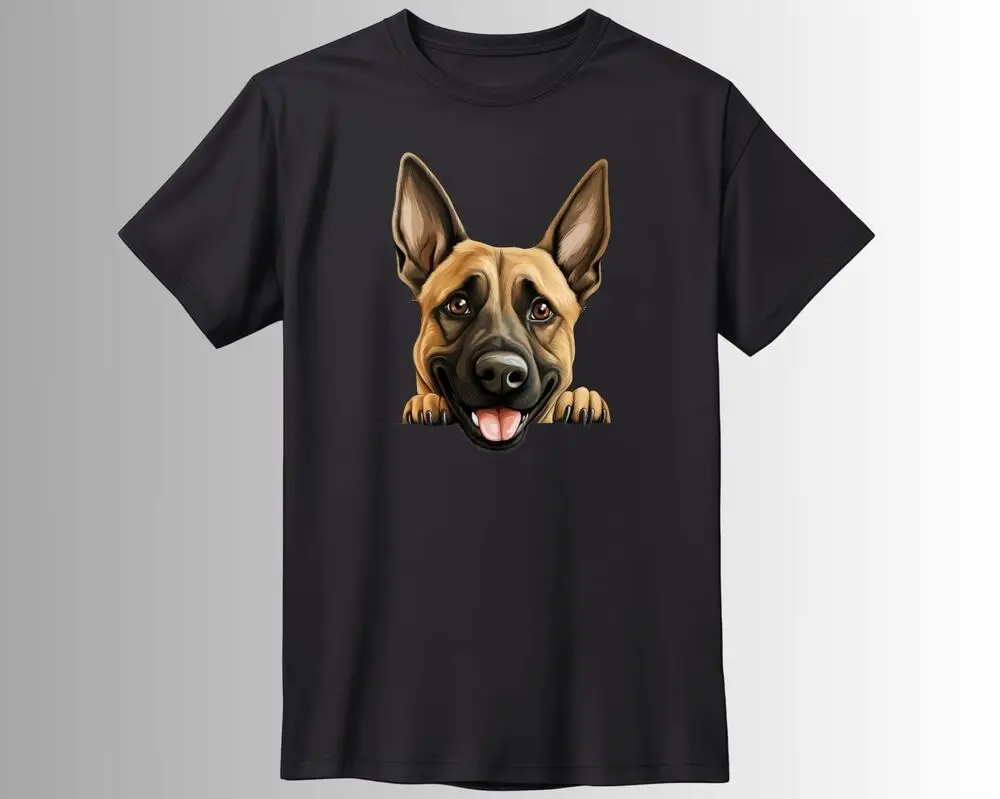 Belgian Malinois Hunde T-Shirt Anime Graphic T-shirts for Men Clothing Women Tees High Quality 100%Cotton Short Sleeve