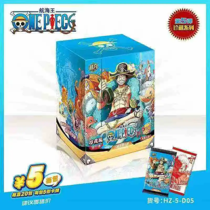 Genuine Bandai One Piece Cards Light & Shadow Traces Series 1 PVC