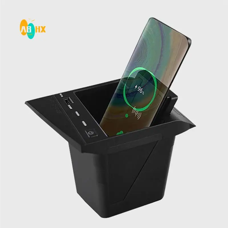 

ABHX-Car Wireless Charger Phone Wireless Fast Charging Plate Holder For Lexus ES ES350 ES200 ES260 ES300H 2018-2022