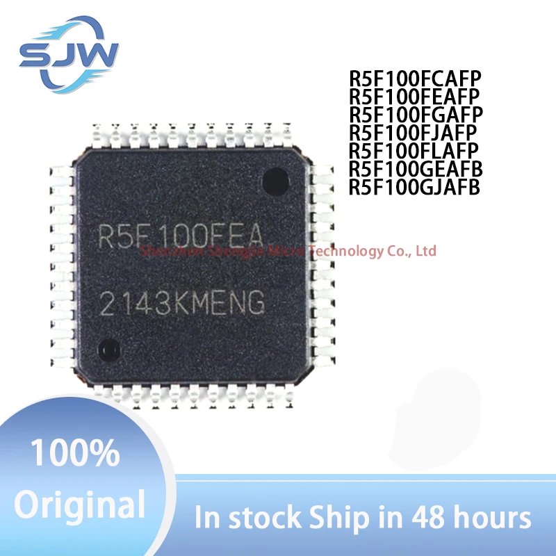 R5F100FCAFP R5F100FEAFP R5F100FGAFP R5F100FJAFP R5F100FLAFP R5F100GEAFB R5F100GJAFB LQFP44 LFQFP48 Single-Chip Microcomputer