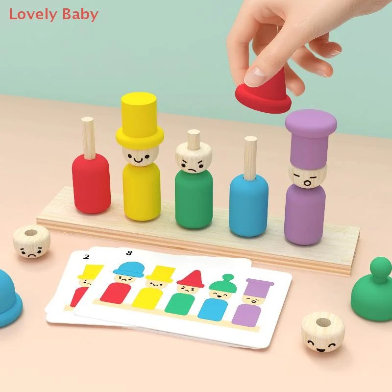 【BS】العليم المبكر للأطفال: شخصيات مونتيسوري الصغيرة، تعبيرات الألوان، موسيقى التراص، ألعاب التنسيق بين اليد والعين