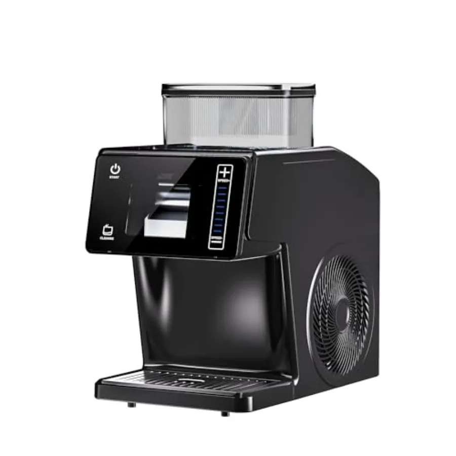 

Портативная машина для приготовления снежных хлопьев с быстрым охлаждением, из пищевой нержавеющей стали, с регулируемой скоростью, для замороженных продуктов