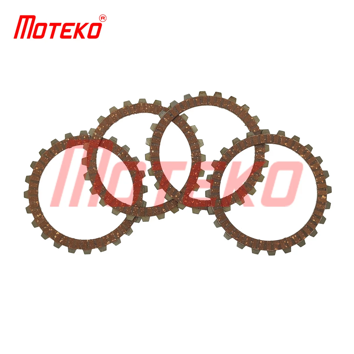 BX17080059 CLUTCH FRICTION PLATE 4PCS 24 TEETH MOTORCYCLE ACCESSORIES FOR HONDA GL125 CB125 CB110