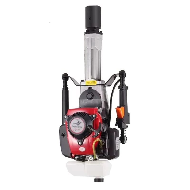 Precio sorpresa promocional, excavadora de árboles de cuatro tiempos de 2400W, transportador de árboles pequeños, selección eléctrica rota multifuncional