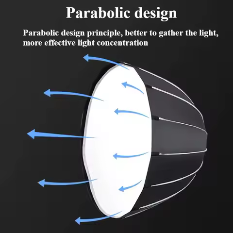 90cm Professional Photography softbox Lighting Soft Box 90cm deep throw with grid for Photo studio Live Streaming
