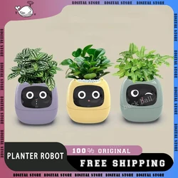 Smart Life Planter Robot Tuya IVY Intelligent Plant Maintenance Robot AI Chips Rich Expression Interaction Companion Custom Gift