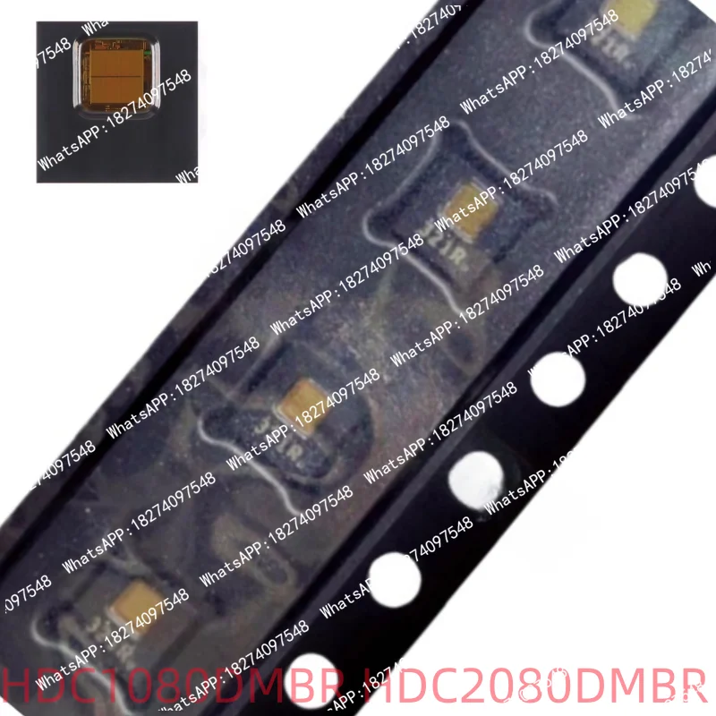 1-5 pieces new HDC1080, HDC1080DMBR, HDC2080, HDC2080DMBR WSON-6 digital humidity and temperature sensor chips