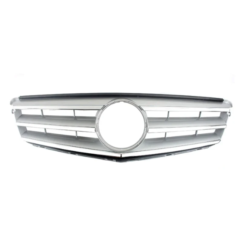 Front Bumper Grille Hood Grill For Mercedes-Benz C-Class W204 C180 C200 C300 C350 2008-2014 Tuning Grills