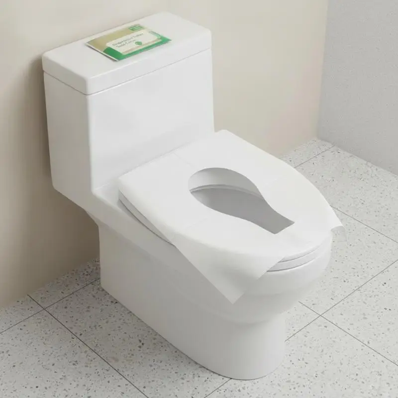 [T] 50/100PCS Large Universal Version Disposable Toilet Seat Cover Portable Essential Waterproof Toilet Seat Cushion for Travel
