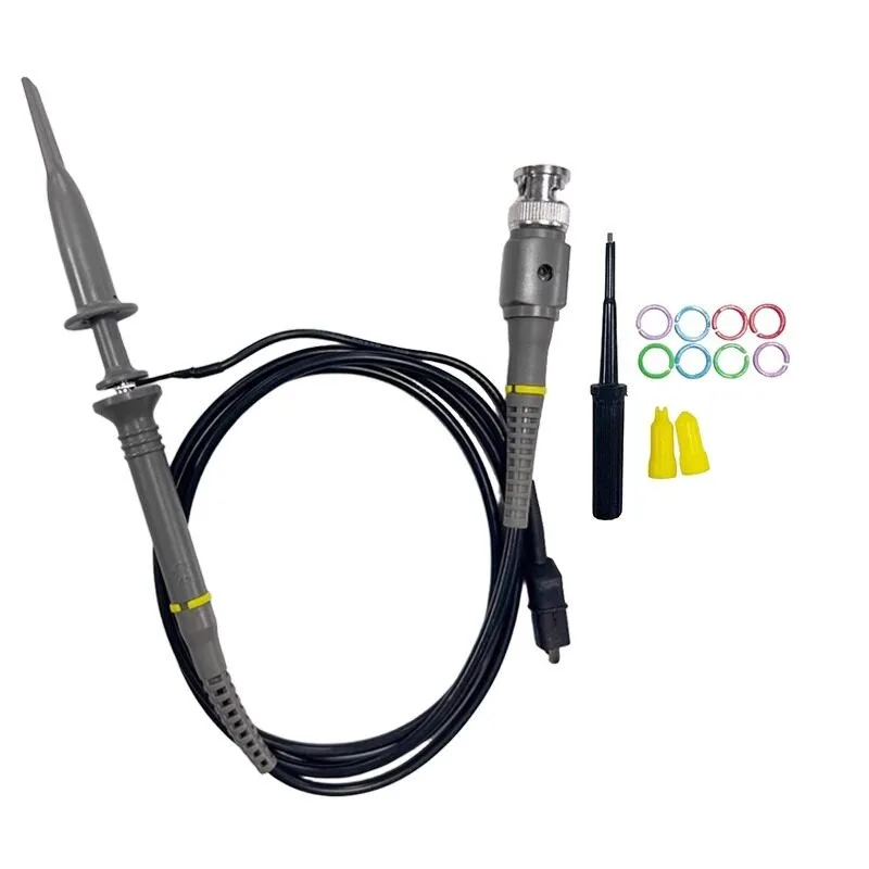 For passive probe P6100 bandwidth 20/40/60/100/150/200MHZ attenuation 1:10