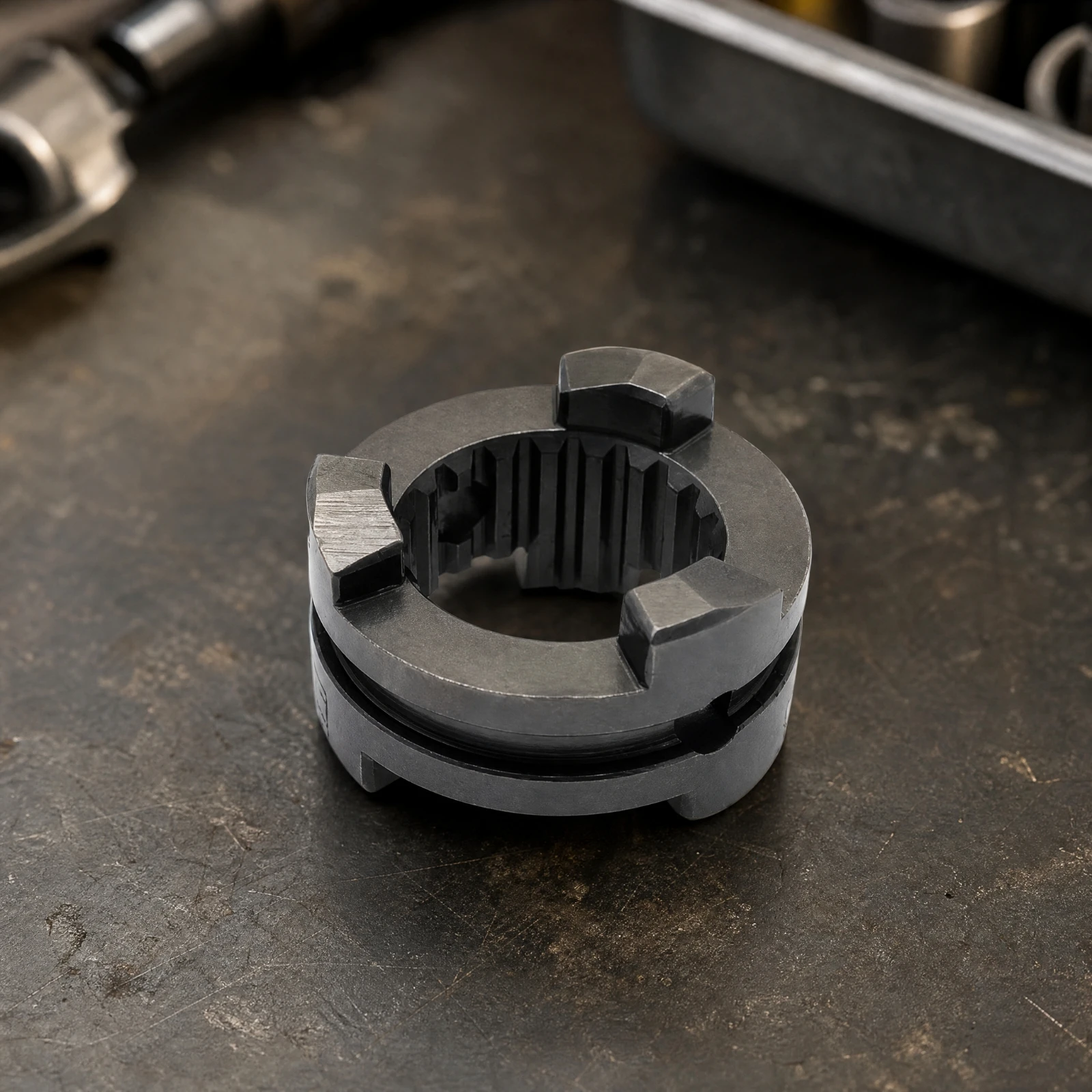 Claw Type Clutch Component for Outboard Motor Splined Interior Secure Mechanical Connection Marine Engine Spare Part