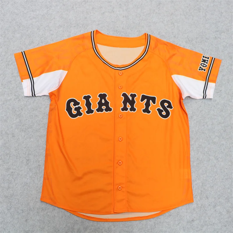 

Qui Dry Baseball Jersey Loose Fit round Ne ort Sve Open Cardigan Color Blo Faion T-irt Men Women Casual Sports...