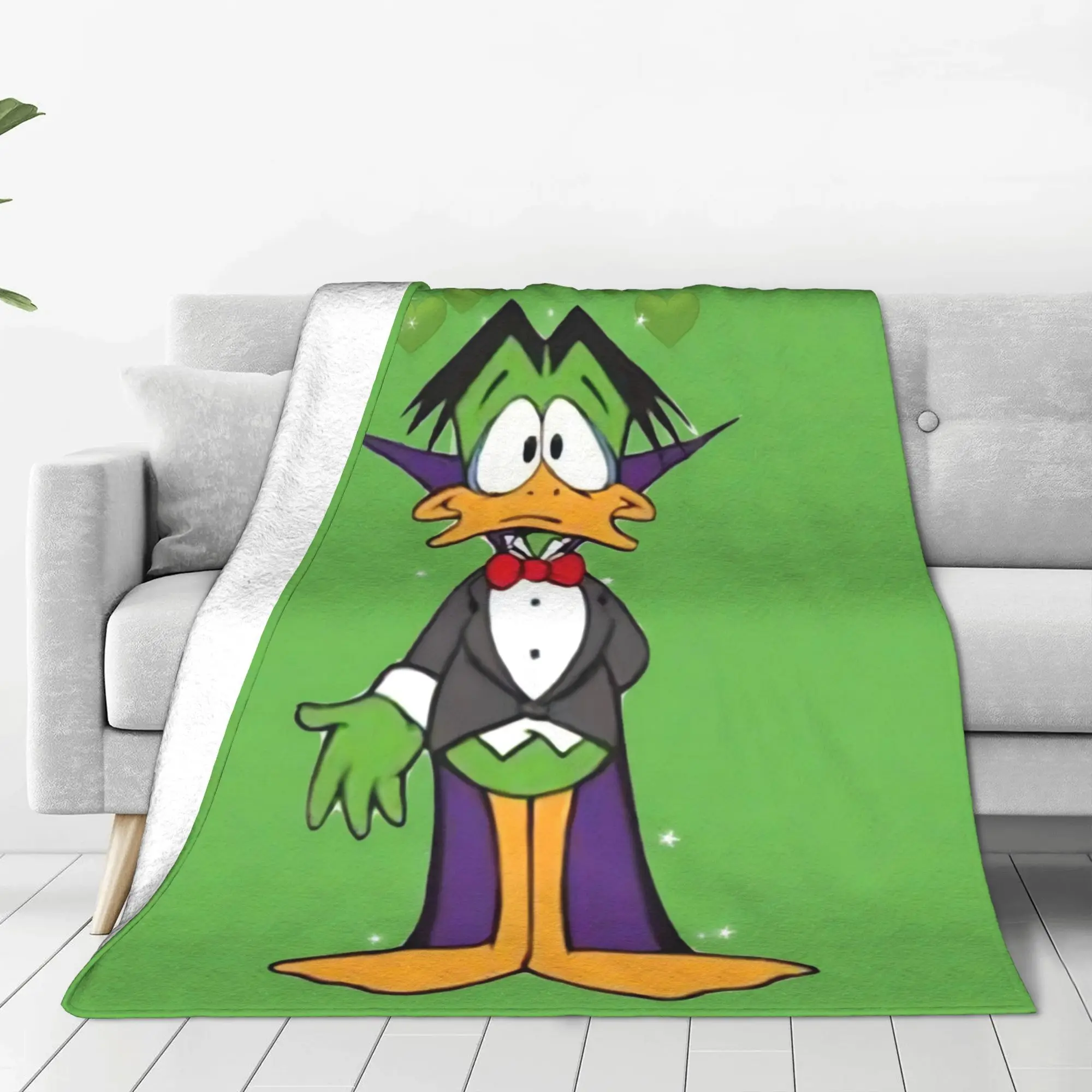 Count Duckula Count Duckula Blanket All Season Cute Thin Throw Blankets For Car Rug Piece