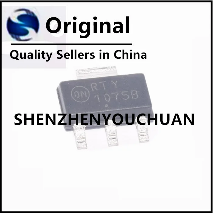 (1-100 Stuk) Ncp1075stbt 3G 1075b Sot223 Ic Chipset Nieuw Origineel