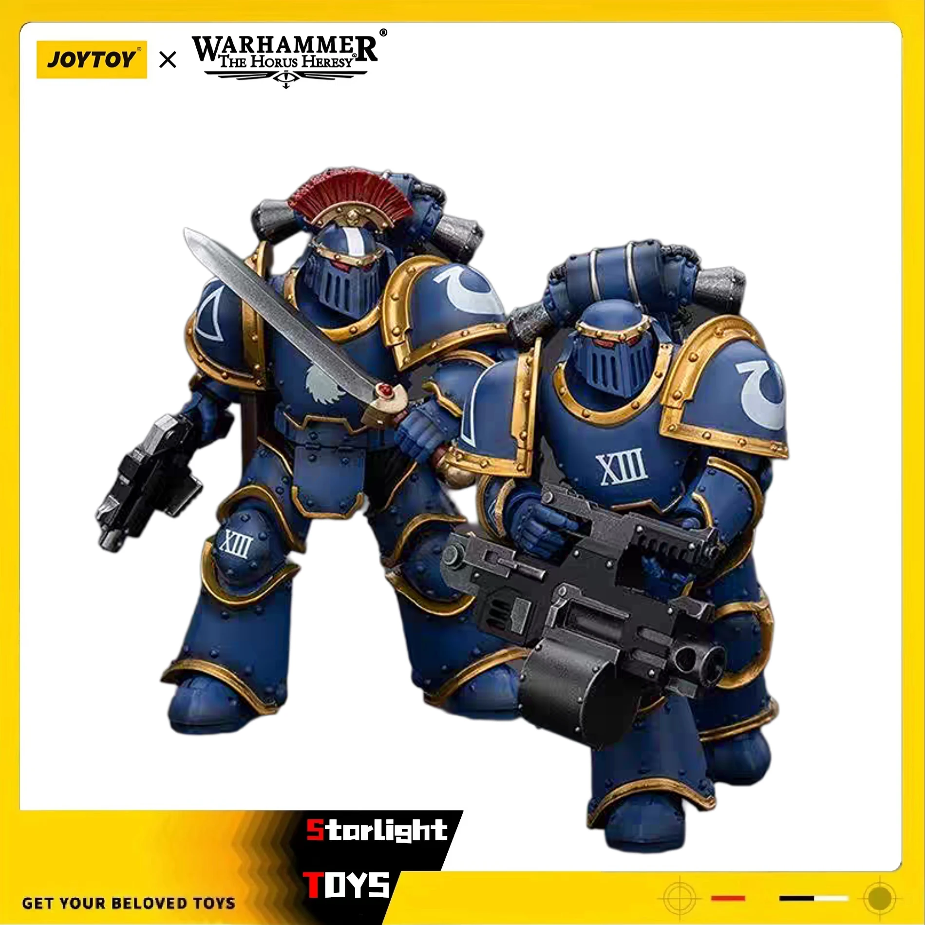 

JOYTOY 1/18 Action Figure Ultramarines Legion Mklll Tactical Squad 2PCS Toy Model Gift