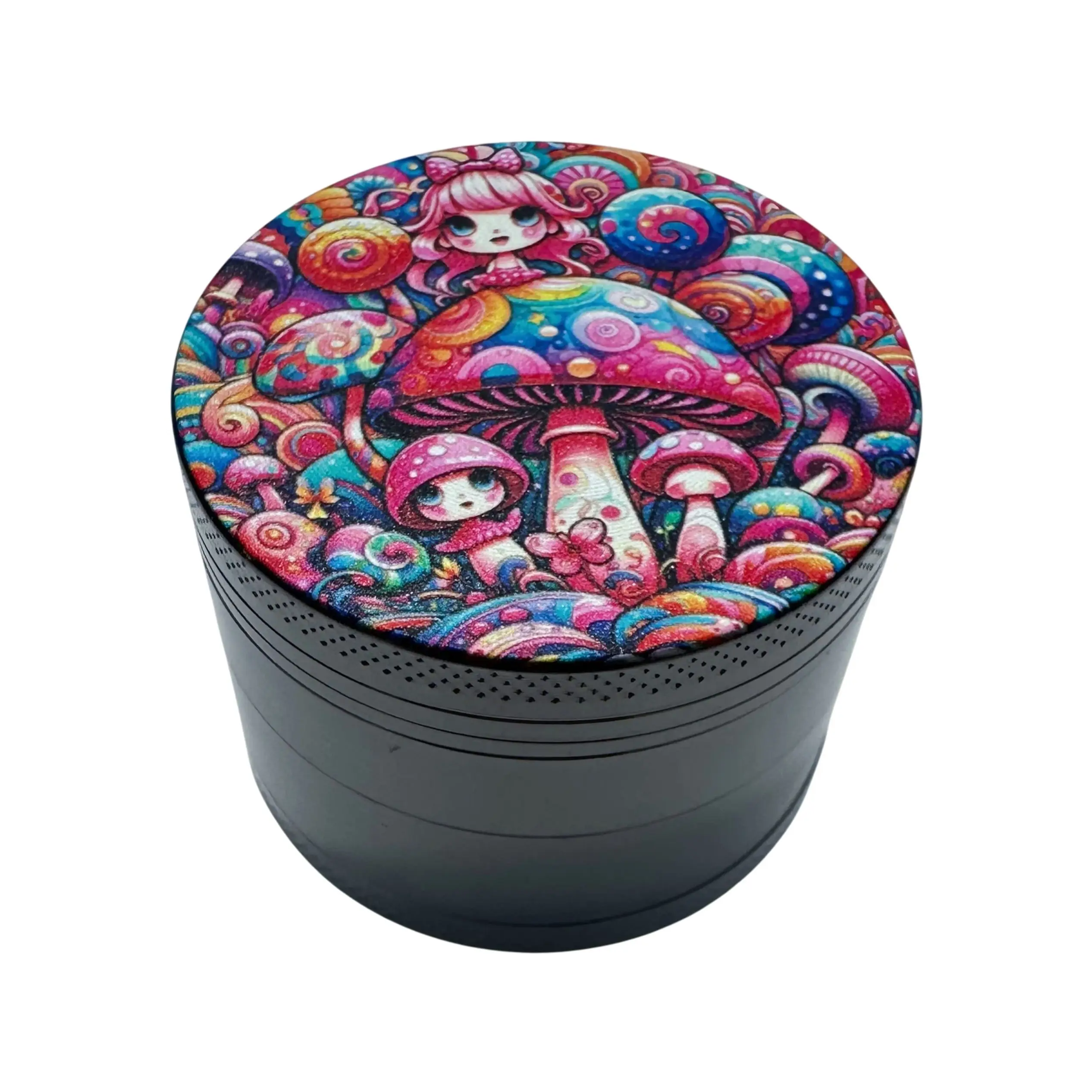 2 بوصة/50 مللي متر مجموعة الفطر مطحنة أعشاب معدنية تخفيضات كبيرة #5