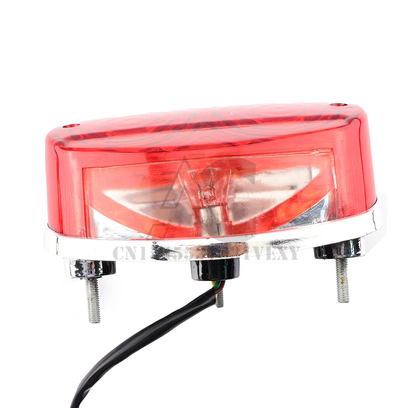 Motorbike Red LED Rear Tail Brake Light For 50 70 110 125cc ATV Quad Kart TaoTao Sunl Motorcycle Light