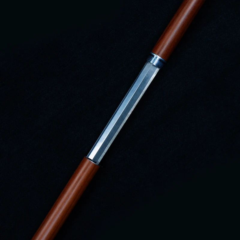 Real Chinese Straight Tang Jian, Manganese Steel Blade, Metal Handle & Scabbard, Decorative Stick Sword Katana for Collection