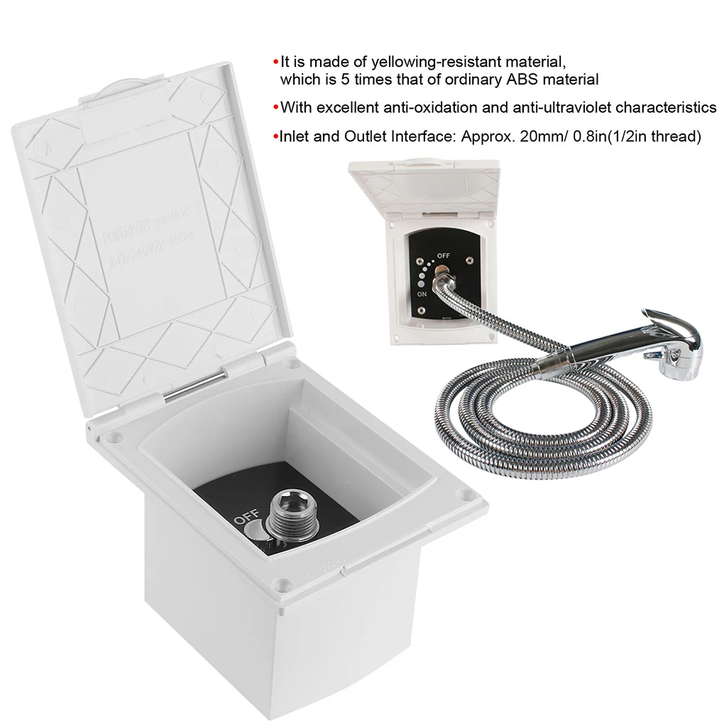 Durable Compatibility And Easy Installation And Maintenance With Corrosion Resistant RV Exterior black