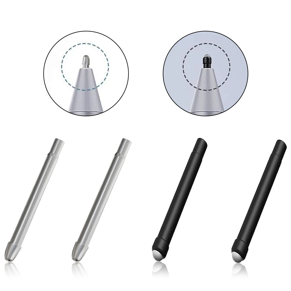 Metalen HB Pen Tips met Clip Refill Penpunten Stylus Vervanging Reserve Penpunt Tip Kit voor Microsoft Surface Pro 7 6 5 4-serie