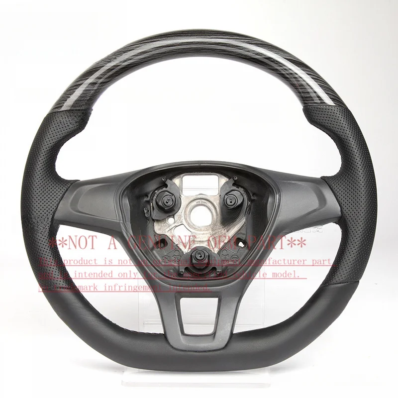 For Volkswagen Steering Wheel Horn Cover Benton Retro Solid Wood Custom Horn Shell Decorative Cover