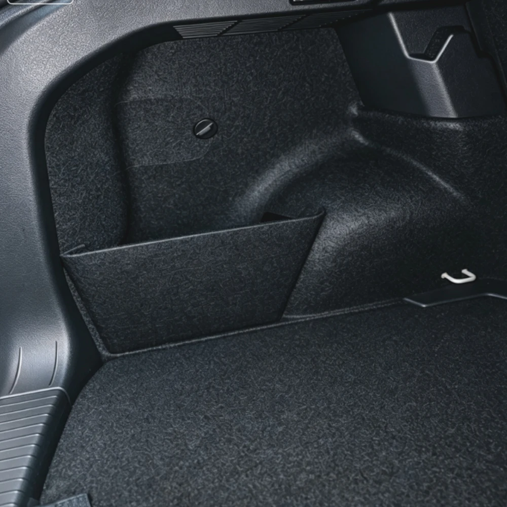 Kofferraum-Organizer-Trennwand für Seitenbox für Volkswagen VW T-Cross 2018-2024 Zubehör – Detail 2