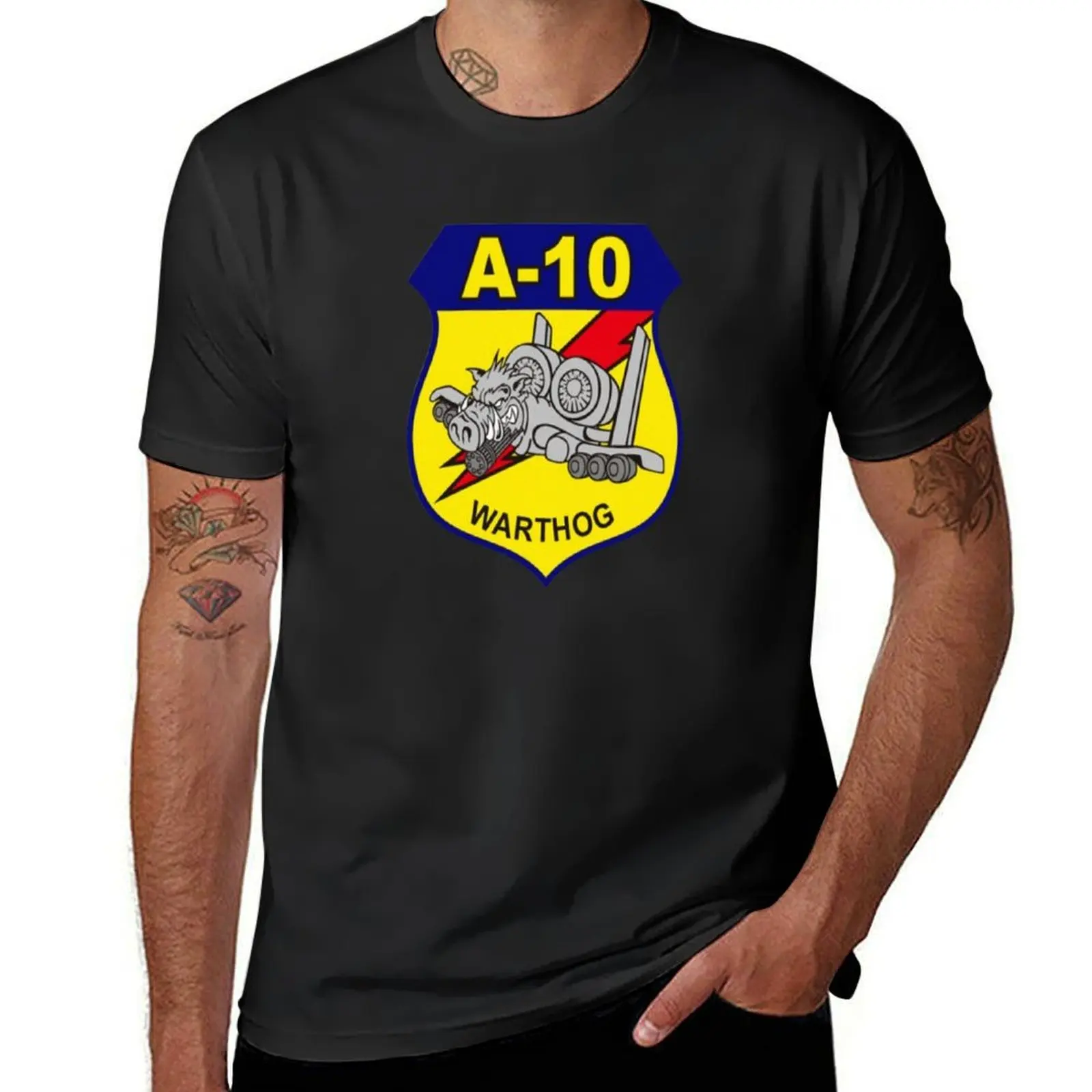 warthog T-Shirt plain animal prinfor boys Men's clothing