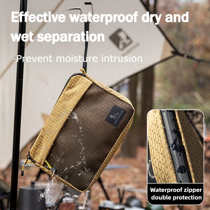 حقيبة Dyneema خفيفة الوزن مقاومة للماء جافة UHMWPE مادة IPX6 مختومة للسباحة والتخييم والمشي لمسافات طويلة على الشاطئ وحماية الإلكترونيات الرياضية