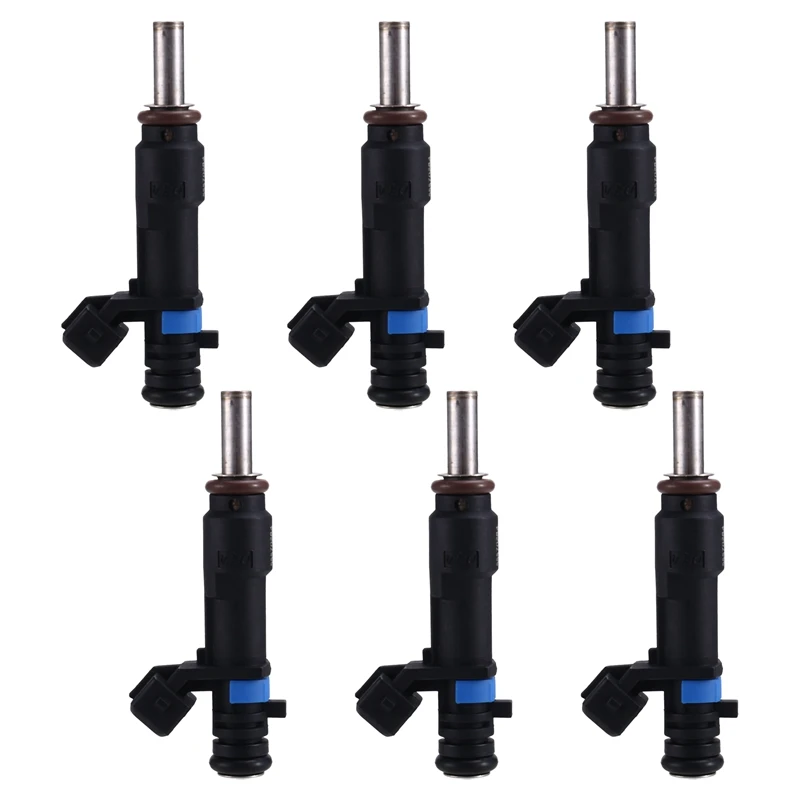 6Pcs Fuel Injectors Nozzle 55570284 832-11226 217-3433 25185231 FJ1153 For Chevrolet Sonic 2012-18 Cruze 11-16 1.8L-L4