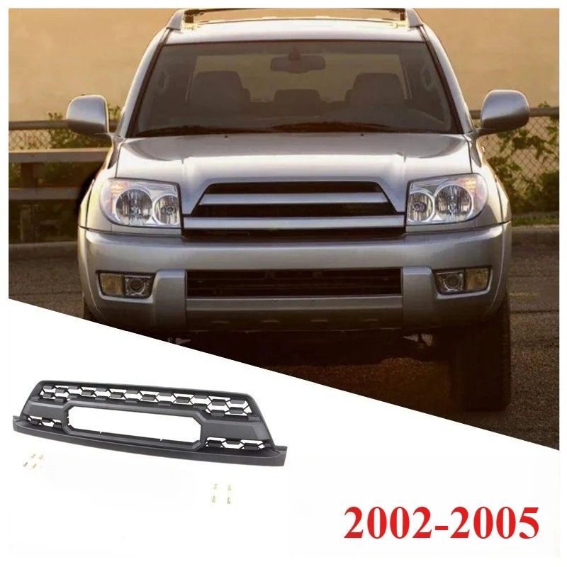 شبكة سباق السيارات الأمامية لسيارة Toyota 4Runner HILUX SURF 2002-2005 2006-2009 ملحقات السيارات تعديل الخارجي #4