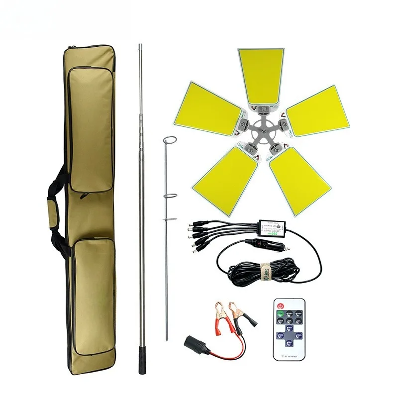 

Fishing Rod Lamp Outdoor Camping LED Lamp Car High-Brightness Portable 12V Camping Lamp Fishing Lamp