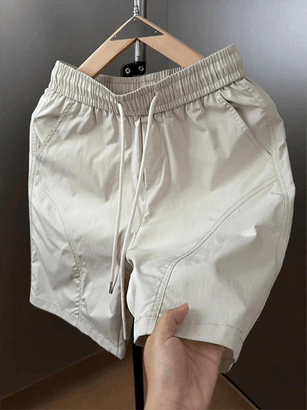 

Qui Dry Ice Silk Baskeall orts Men's Spring Summer Breathable Sports Pants American Slant Cut Fourteen Pants