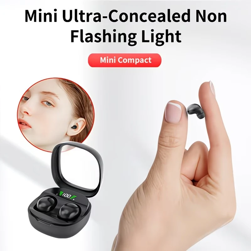 MINI13-Mini wireless headphones, in-ear non-sensory-wearing type, music headphones, sleep headphones, sports headphones