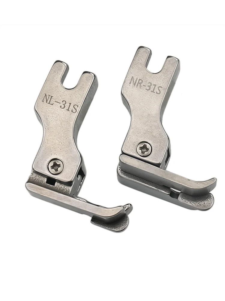 NR-31S NL-31S Pack Waist Right / Left Stitch in Ditch Guide Presser Foot for Industrial Lockstitch Sewing Machine