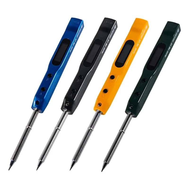 Sequre Si012 Pro Color Version Portable Welder Professional Electrician Tools Supports For T12 | Ts Soldering Iron Tips