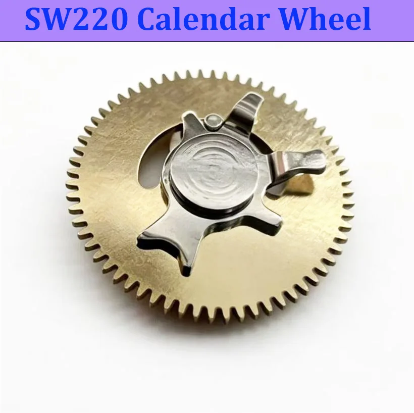 Watch Movement Repair Parts Suitable for Original SW220 -1 SW240 Calendar Wheel Mechanical Watch Movement Repair Components